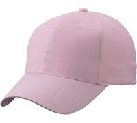 Myrtle Beach Klassisches 6 Panel Cap mit gebürsteter Oberfläche MB6118, Farbe:Rose;Größe:One Size