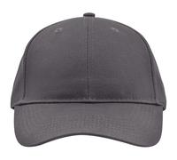 myrtle beach Klassisches 6 Panel Cap mit gebürsteter Oberfläche MB6118 Gr. one size carbon