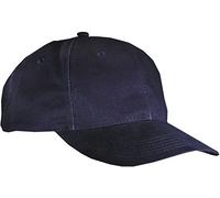 Myrtle Beach klassisches Cap mit laminierten Frontpanels mb016 Gr. One Size, Blau/Marineblau