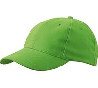 Myrtle Beach klassisches Cap mit laminierten Frontpanels mb016 Gr. One Size, Green - Lime Green