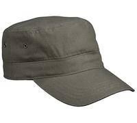 Myrtle Beach Militärmütze aus verstärkter Baumwolle, Oliv, Einheitsgröße