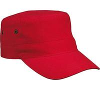 Myrtle Beach - Military Cap one size,Red