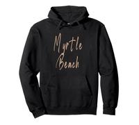 Myrtle Beach South Carolina Vintage Elegantes Design Pullover Hoodie