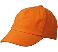 Myrtle Beach Trendiges 5 Panel Kids Cap MB7010, Farbe:Orange;Größe:One Size