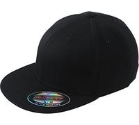 Myrtle Beach Uni Cap Flexfit Flatpeak, black, S/M, MB6184 bl