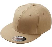 Myrtle Beach Uni Cap Flexfit Flatpeak, khaki, S/M, MB6184 kh