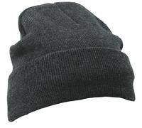 Myrtle Beach Uni Strickmütze Thinsulate, Darkgrey Melange, One Size, MB7551 DGRE