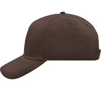 Myrtle Beach Unisex 5-Panel Kappe Klassische Cap MB6117 dark brown one size