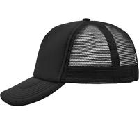 Myrtle Beach Unisex 5-Panel Polyester Mesh Kappe Netz Cap MB070 black one size