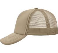 Myrtle Beach Unisex 5-Panel Polyester Mesh Kappe Netz Cap MB070 khaki one size