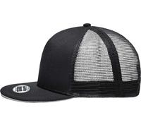 Myrtle Beach Unisex 5-Panel Pro Mesh Kappe Netz Cap MB6636 black/light grey one size