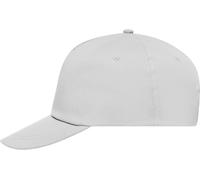 Myrtle Beach Unisex 5-Panel Promo Kappe verstärkt Klassische Cap MB001 light grey one size