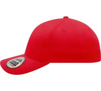 Myrtle Beach Unisex 6-Panel Elastic Fit Baseball Kappe Klassische Cap MB6206 red L/XL