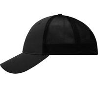 Myrtle Beach Unisex 6-Panel Elastic Fit Mesh Kappe Netz Cap MB6215 black/black L/XL (58/59 cm)