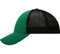 Myrtle Beach Elastic Fit Netz-Cap MB6215 - Grün / schwarz | L/XL