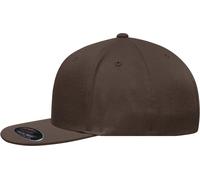 Flexfit Flat Peak Cap "MB6184" - myrtle beach Dark-Brown L/XL