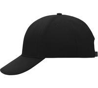 Myrtle Beach Unisex 6-Panel Kappe verstärkt Klassische Cap MB016 black one size