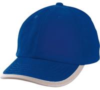 Myrtle Beach Unisex 6-Panel Niedrigprofil Kappe mit Reflektoren Klassische Cap MB6192 royal one size