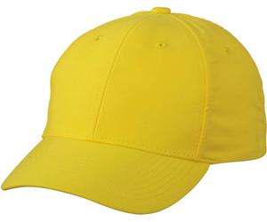 Myrtle Beach Unisex 6-Panel Polyester Microfaser Kappe Klassische Cap MB6135 lemon one size