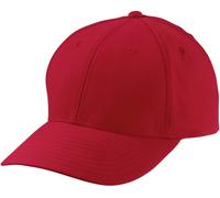 Myrtle Beach Unisex 6-Panel Polyester Microfaser Kappe Klassische Cap MB6135 red one size