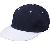Myrtle Beach Unisex 6-Panel Pro Kappe Flache Cap MB6581 navy/white one size