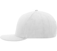 Myrtle Beach Unisex 6-Panel Pro Style Kappe Flache Cap MB6634 white/white one size