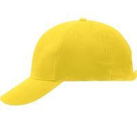 Myrtle Beach Unisex 6-Panel Raver Kappe verstärkt Klassische Cap MB6128 sun yellow one size