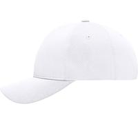 Myrtle Beach Unisex 6-Panel Sport Mesh Kappe Netz Cap MB6214 white one size