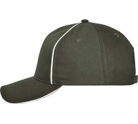 Myrtle Beach Unisex 6-Panel Workwear Kappe Solid Klassische Cap MB6234 olive one size