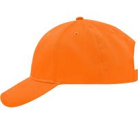 Myrtle Beach Unisex Gebürstete 6-Panel Kappe Klassische Cap MB6118 orange one size