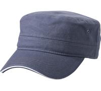 Myrtle Beach Unisex Military Sandwich Kappe Abenteuer Cap MB6555 anthracite/white one size