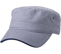 Military Sandwich Cap "MB6555" - myrtle beach Dark-Grey/Navy
