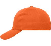 Myrtle Beach Unisex Schwere 6-Panel Baumwoll Kappe Klassische Cap MB091 orange one size