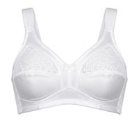 MYSANITY Minimizer-BH aus Satin mit Spitze 90A Weiß Damen