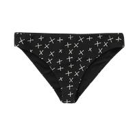 MYSTIC Lana Cross Bikini Bottom Black, 40