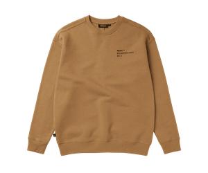 MYSTIC Trademark Crew Sweat Slate Brown, M