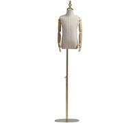 MYUYEE Weiblicher Schaufensterpuppen-Torso, Verstellbare Mode-Display-Büste, Kinder-Schneiderpuppe, Schneiderpuppe Für Bekleidungspräsentation, Weibliche Sch(Bm)