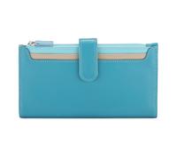 Mywalit Continental Geldbörse Leder 20 cm blau