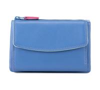 Mywalit Geldbörse RFID Schutz Leder 14 cm blau