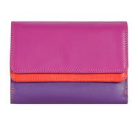 Mywalit Ladies Double Flap Purse Wallet sangria multi