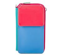 Mywalit Geldbörse Leder 11 cm blau