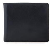 Mywalit Geldbörse RFID Leder 12 cm black/blue Herren