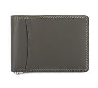 Mywalit Geldbörse RFID Schutz Leder 11 cm Geldscheinklammer oliv