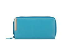 Mywalit Geldbörse RFID Schutz Leder 20 cm grau