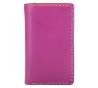 Mywalit Geldbörse RFID Schutz Leder 8 cm rosa