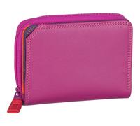 Mywalit Geldbörse Small Wallet w/Zip Around Purse Sangria Multi Damen