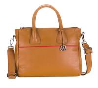Mywalit Handtasche Leder 27 cm braun