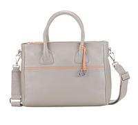 Mywalit Handtasche Leder 27 cm grau