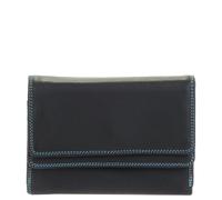Mywalit Ladies Double Flap Purse Wallet black/pace