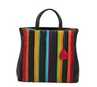 Mywalit Laguna Large Leather and Suede Shopper black